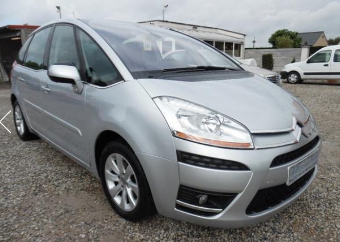 Left hand drive CITROEN C4 PICASSO 1.6 HDI EXCLUSIVE